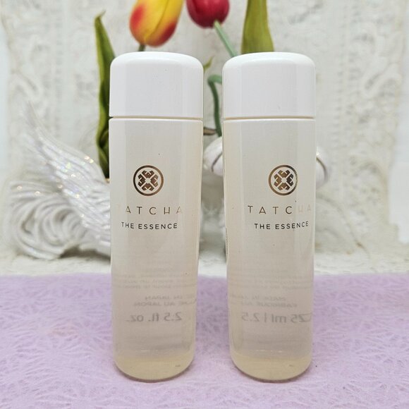 2X TATCHA The Essence Plumping Skin Softener 2.5 oz/75ml Total 150ml New - Picture 2 of 6